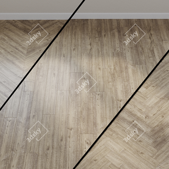 Smoky Oak Laminate - Quick and Impressive 3D model image 1