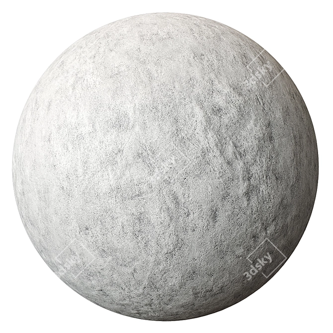 Elegant Plaster Texture Kit 3D model image 4