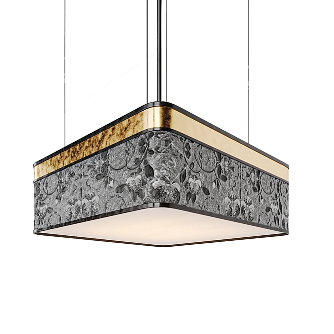 Sicis Plaza Square Ceiling Lamp 3D model image 1