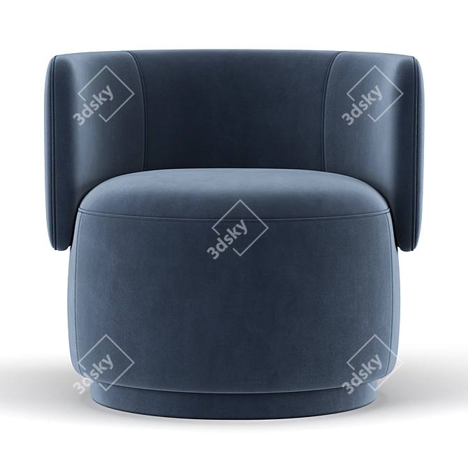 Astonishing Amaia Swivel Chair 3D model image 3