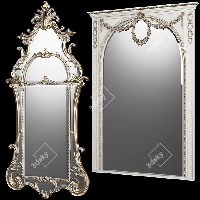 Elegant Reflective Classics 3D model image 2