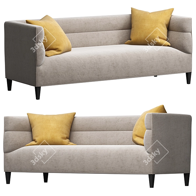 Chandler Sofa: Versatile Elegance for Modern Living 3D model image 3