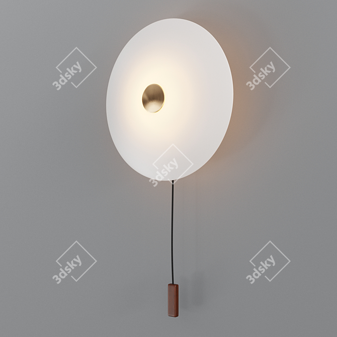 AISILAN Lampatron: Modern Wall Light 3D model image 2