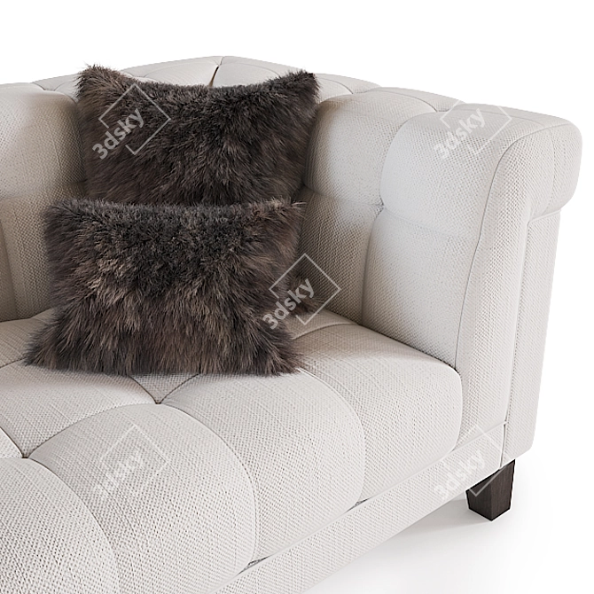 Contemporary Hamilton Gramercy Sofa 3D model image 2