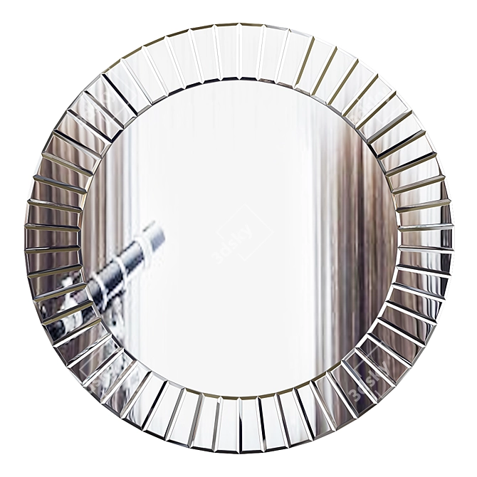 Modern Wonderland Fortune Mirror 3D model image 6