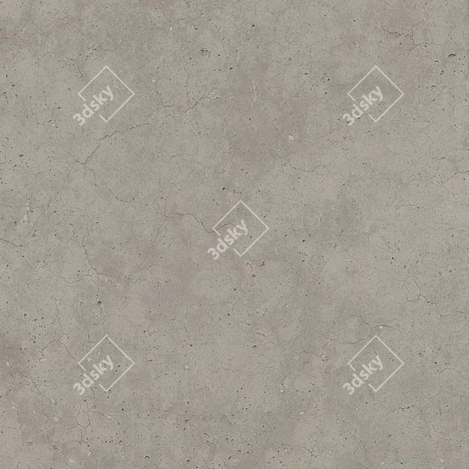 Hyper Gray Floor - Modern and Versatile 3D model image 3