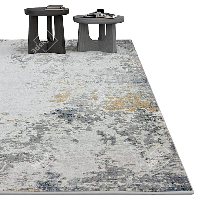 Luxury Archive Carpet 3D model image 2