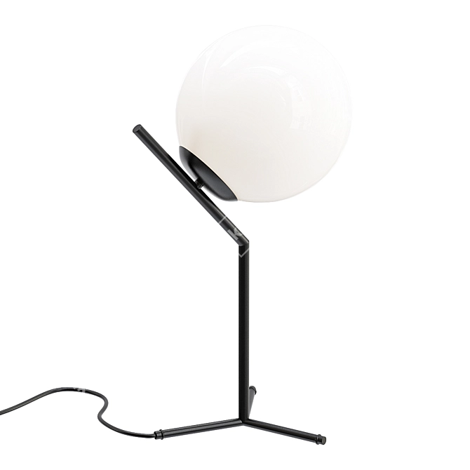 Sleek Black Table Lamp: Flos Table 1 3D model image 1