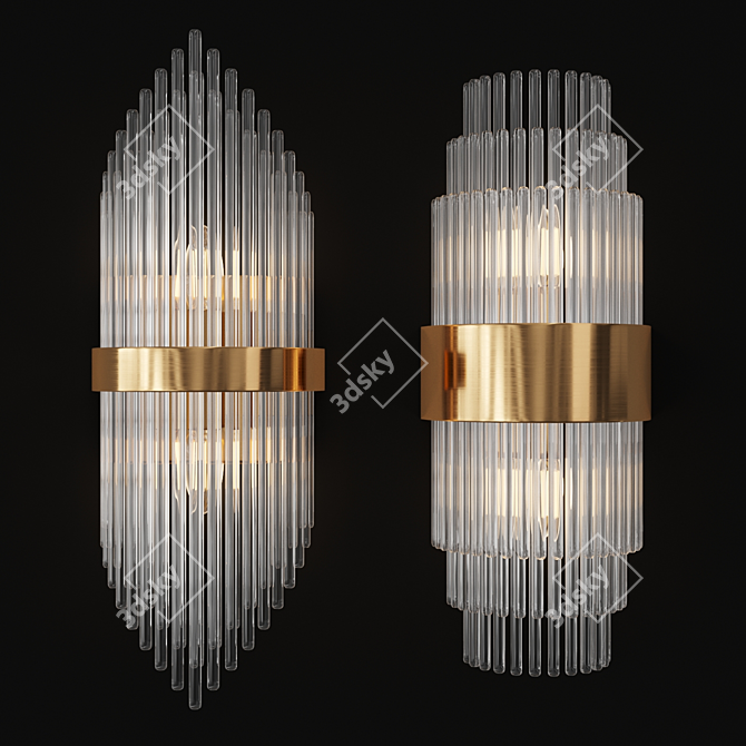 Garda Decor Sconce Set 3D model image 2