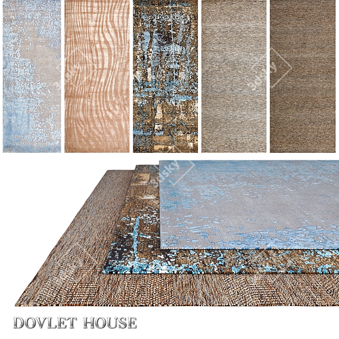 Luxury Carpets - DOVLET HOUSE Collection 3D model image 1