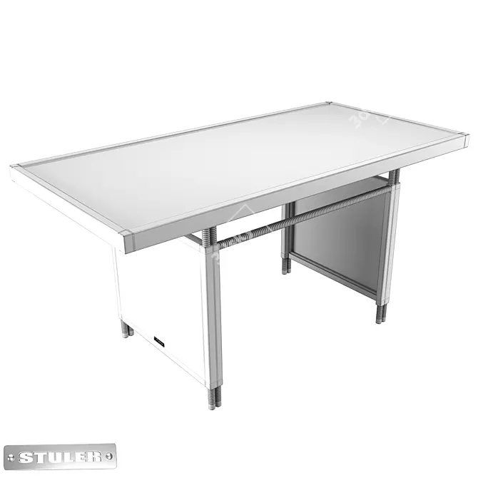 Om Table: Stylish and Functional 3D model image 2