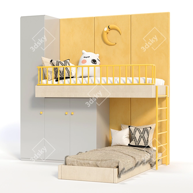 Modular Children Room - 3 3D model image 2