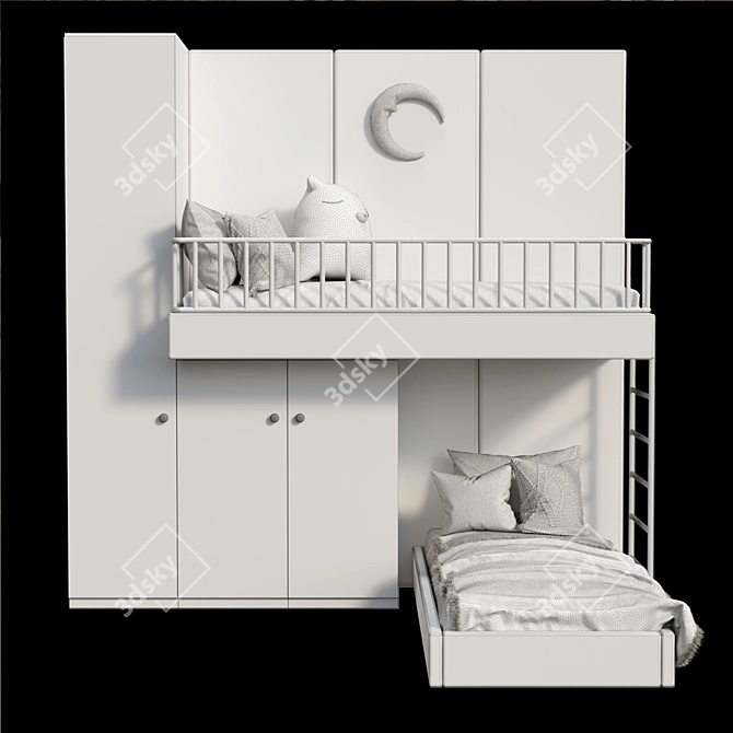 Modular Children Room - 3 3D model image 4