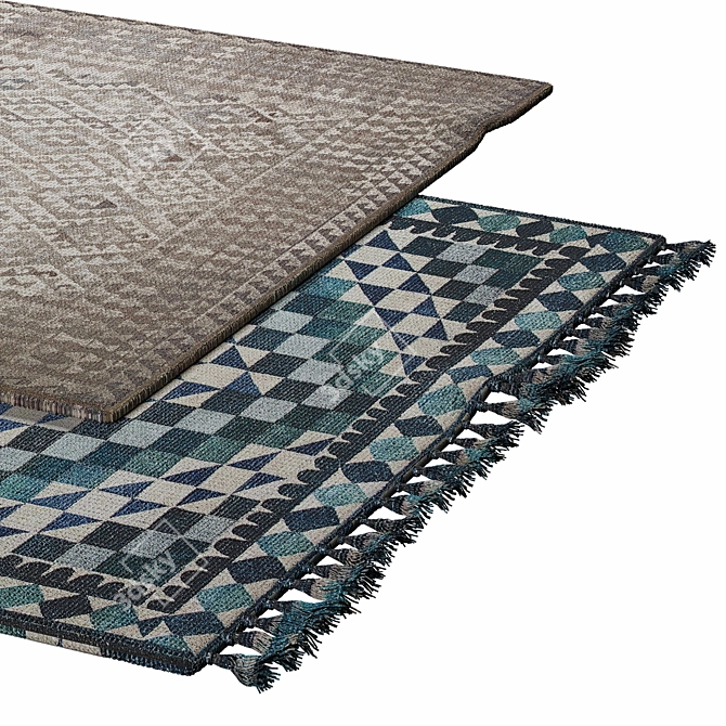 Title: Durable Carpets for Any Space 3D model image 2