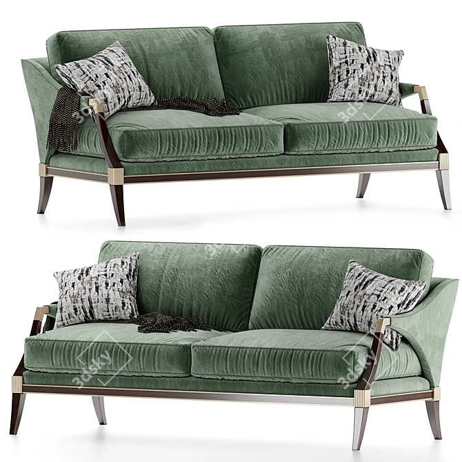 Regal Caracole Sofa 3D model image 1