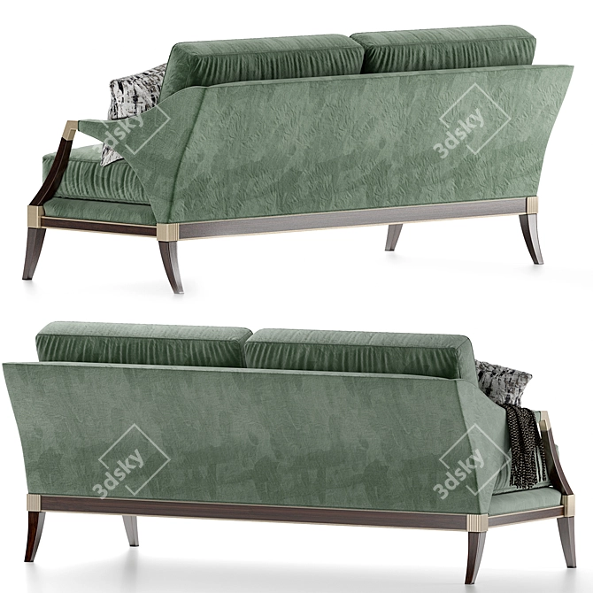 Regal Caracole Sofa 3D model image 2