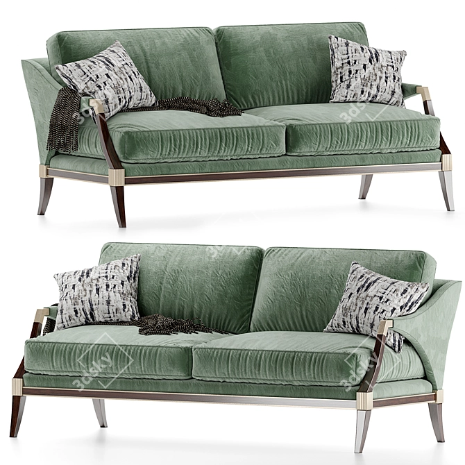 Regal Caracole Sofa 3D model image 6