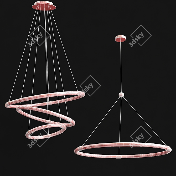 RISTEN: Stylish and Modern Design Lamps 3D model image 3