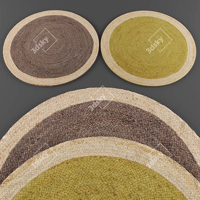 Versatile Rug Collection: 301 3D model image 3