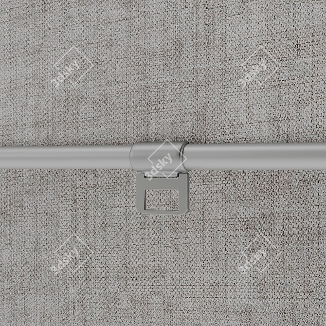 LANGDANS Beige Roller Blind - 5 Width Options 3D model image 3