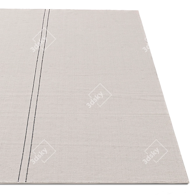 Elegant Rug Collection | No. 093 3D model image 2