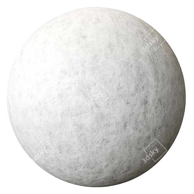 Elegant Seamless Plaster Texture 3D model image 4