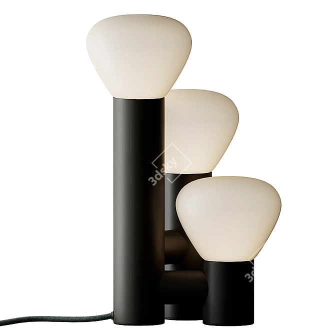 PARC 06 Table Lamp: Elegant Illumination by Lambert & Fils 3D model image 3