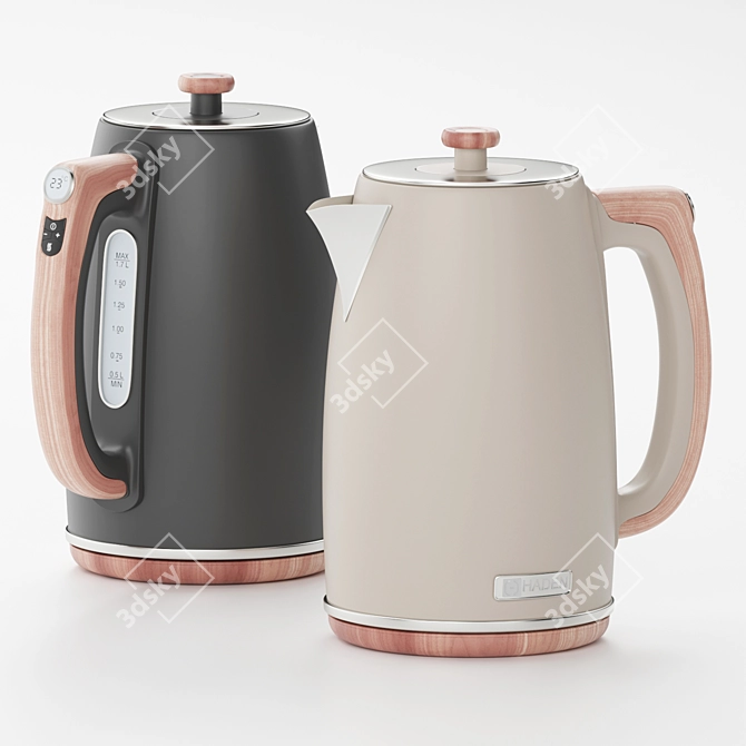 Haden Dorchester Kettle: Sleek and Stylish 3D model image 3