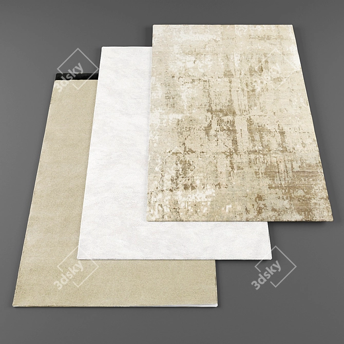 High Resolution Carpets Set 3D model image 1