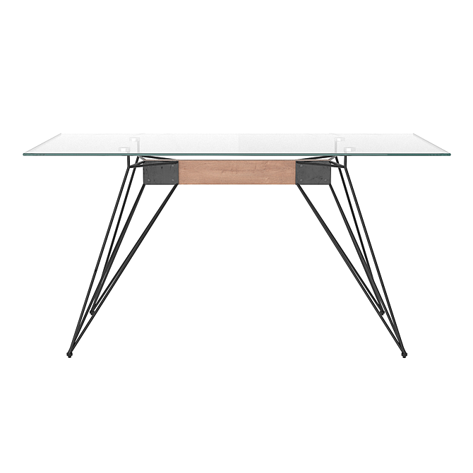 Modern Katanni Dining Table by AMF 3D model image 3