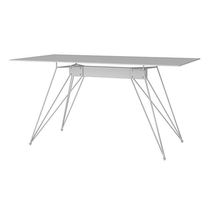 Modern Katanni Dining Table by AMF 3D model image 4