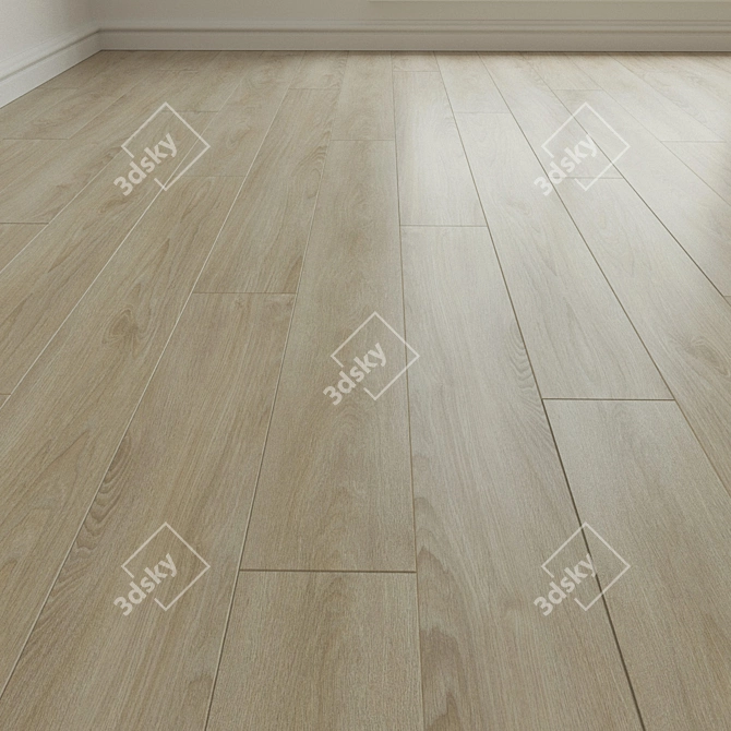 Title: Moduleo Select Midland Oak 22231 Laminate 3D model image 1