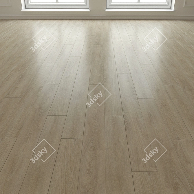 Title: Moduleo Select Midland Oak 22231 Laminate 3D model image 3