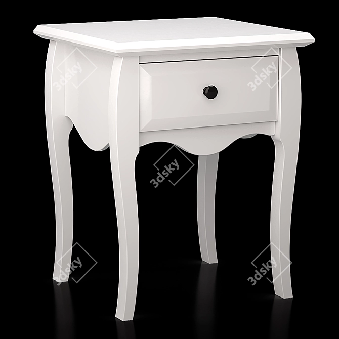 Elegant Lison Bedside Table - La Redoute Intérieurs 3D model image 7