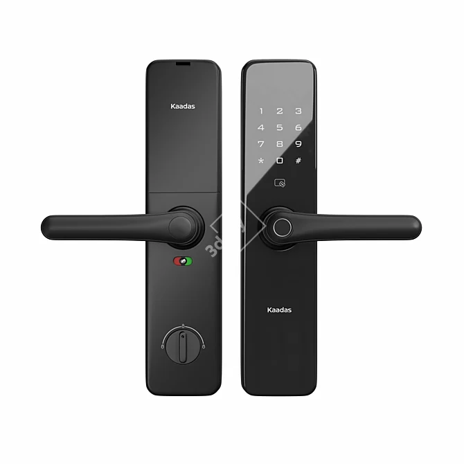 Kaadas S100: Stylish Lever Smart Lock 3D model image 4