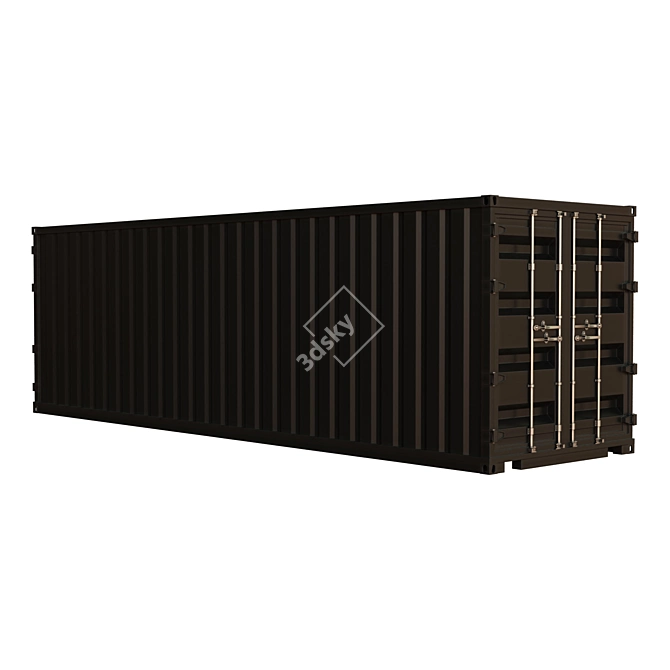 Standard Shipping Container | Container 3D model image 1