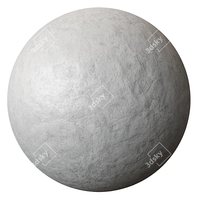 Seamless Decorative Plaster: PANTONE Cool Gray Shades 3D model image 4