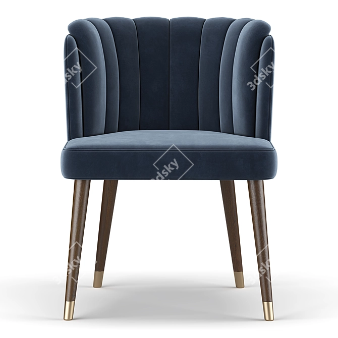 Elegant Isadora Dining Chair 3D model image 3