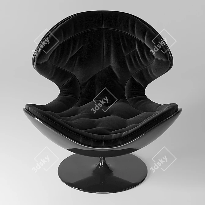 Futuristic Jetsons Armchair by Giovannetti 3D model image 3