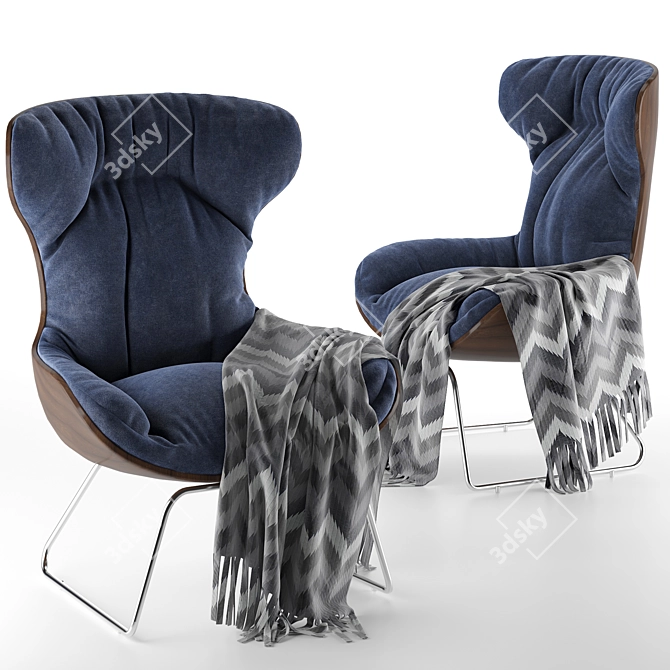 ErgoMax High Back Chair 3D model image 2