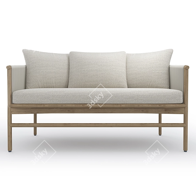 Elegant Slettvoll Amy Sofa 3D model image 2