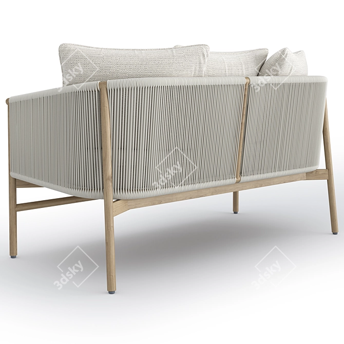 Elegant Slettvoll Amy Sofa 3D model image 3