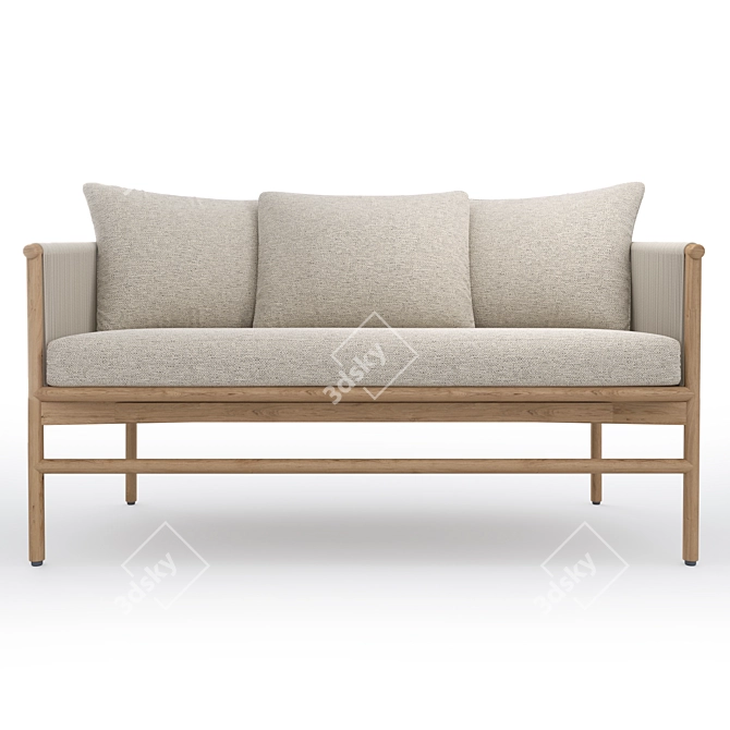 Elegant Slettvoll Amy Sofa 3D model image 8