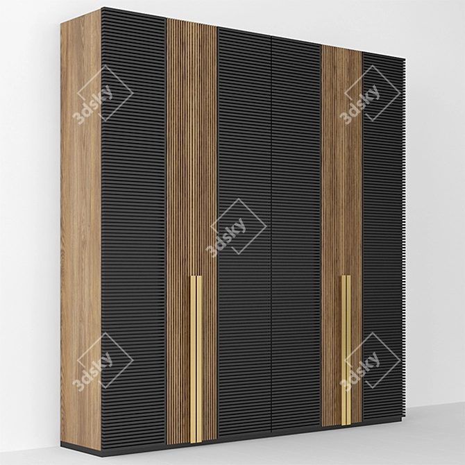 Stylish Shelf Design for Visualizations 3D model image 1