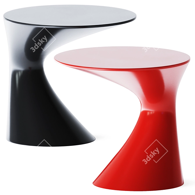 Zanotta Small Table Tod 634 3D model image 1