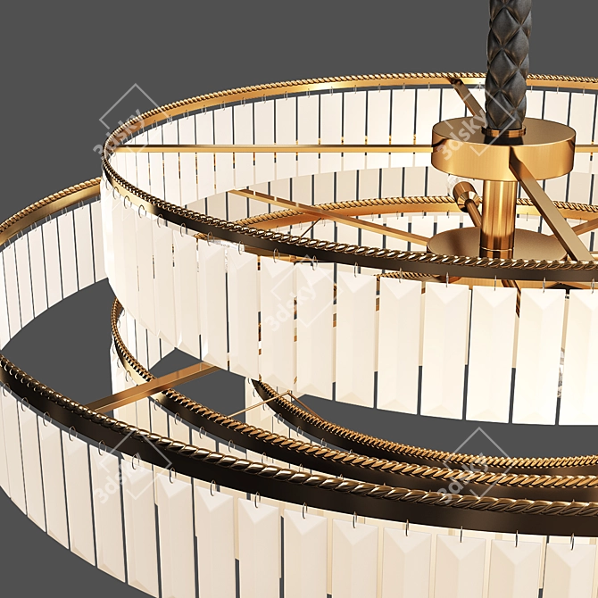 Elegant Charles Chandelier: V-Ray Render 3D model image 2