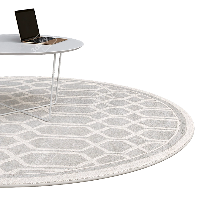 Elegant Circle Rugs | No. 176 3D model image 2