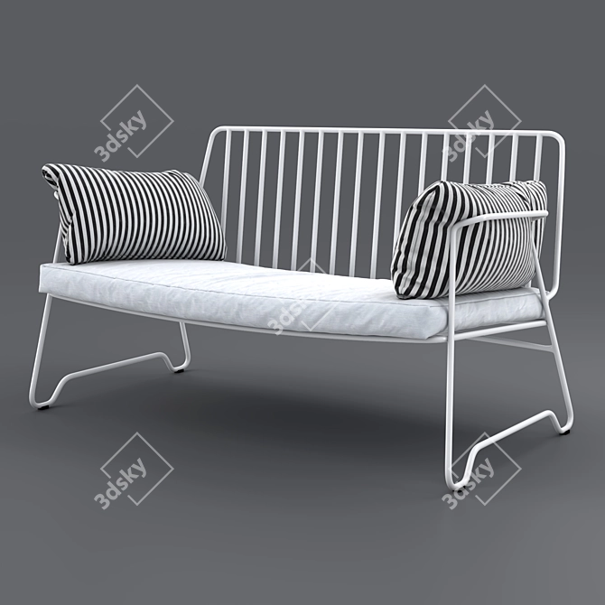 Fish & Fish Lounge Sofa 3D model image 1