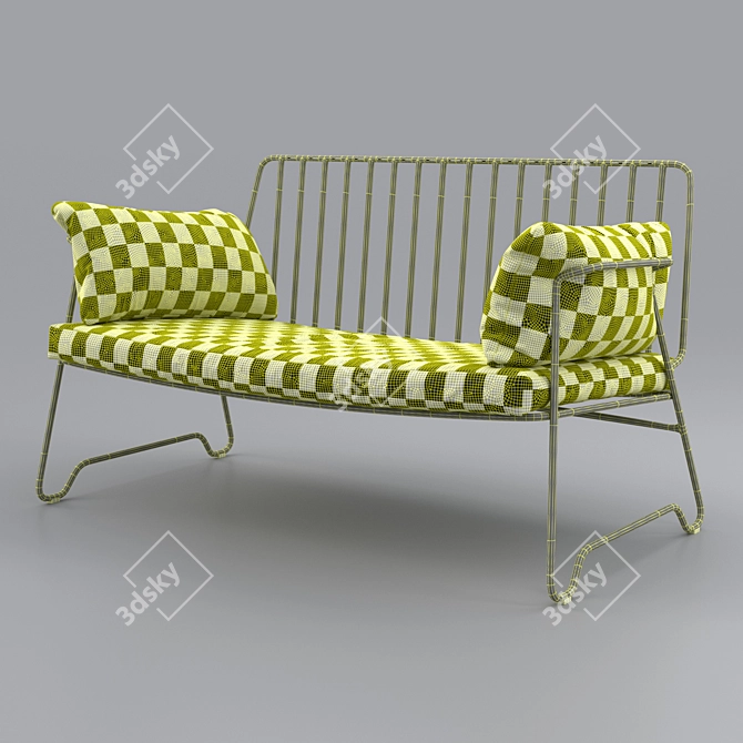 Fish & Fish Lounge Sofa 3D model image 3