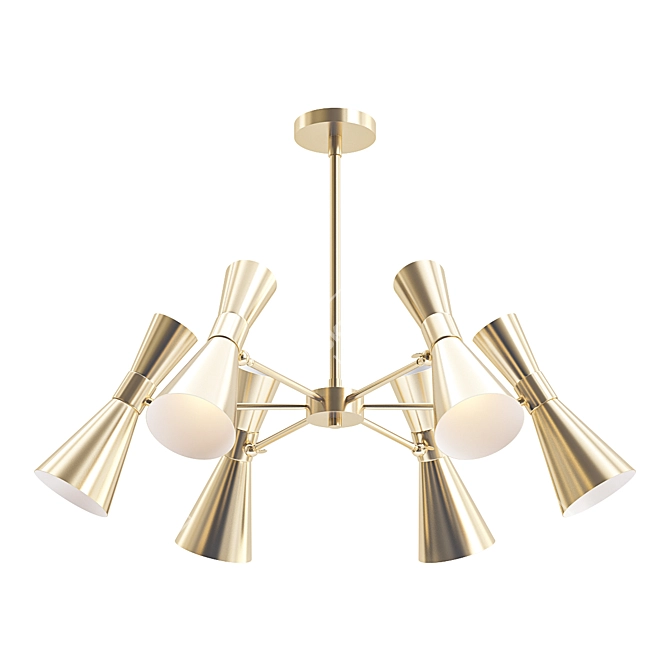 Elegant Modern Lighting Fixture 3D model image 1